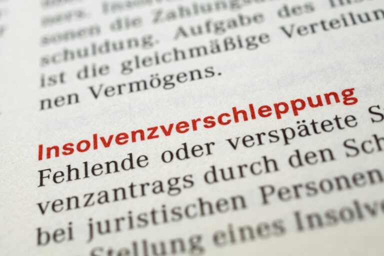 Insolvenzverschleppung-Mobile